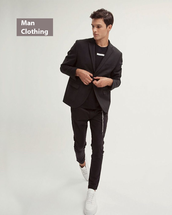 Mans CLothing main page