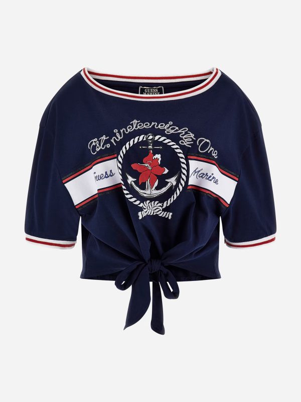 WGIJA GP FRONT KNOT T SHIRT